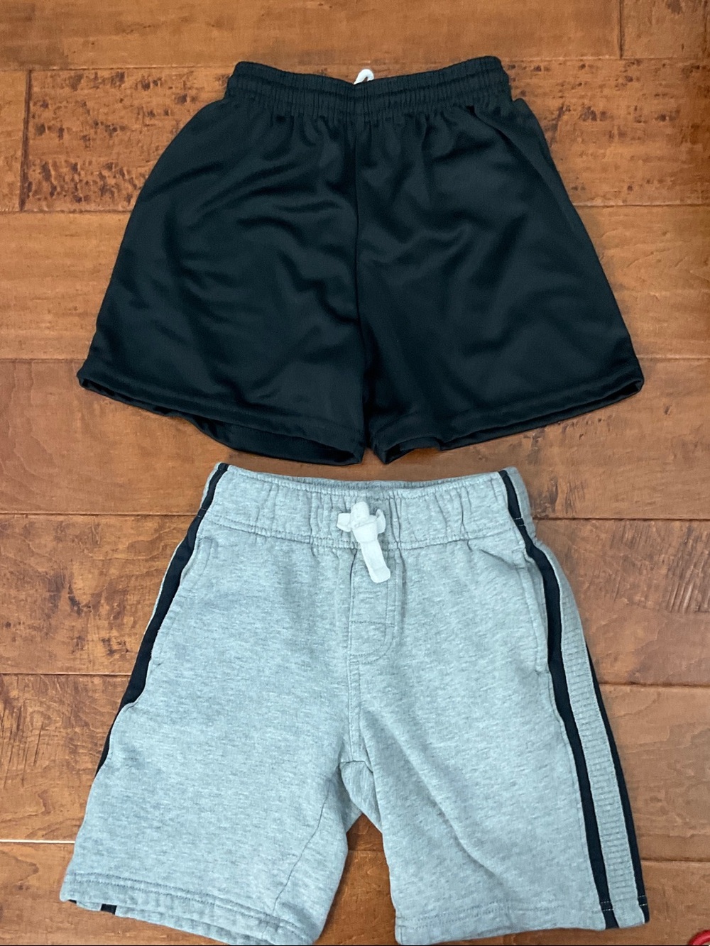 Gymboree Black and Light Gray Kids Shorts Set
